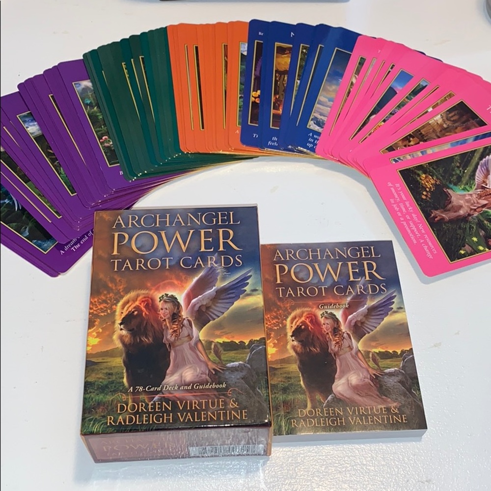 NIB 78 Deck Rare, Doreen Virtue Archangel Power 78 Tarot Cards Out of Print